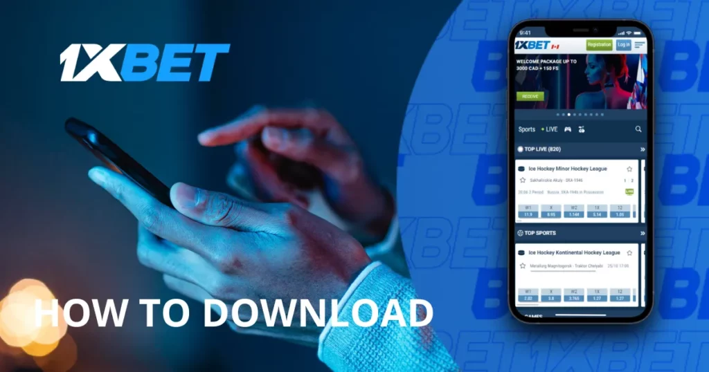 Hướng dẫn tải ứng dụng di động từ 1xBet