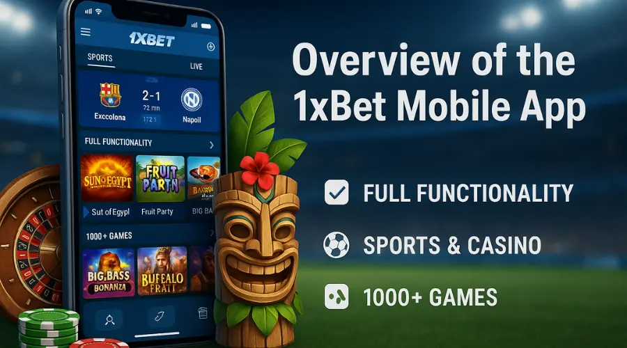 Overview of the 1xBet Mobile App